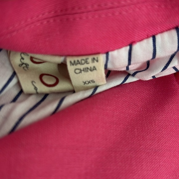 Anthropologie Dolan Cropped Linen Moto Jacket - Picture 8 of 14